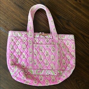Vintage Vera Bradley Shoulder Bag Va Va Voom Quilted Tote  Bag
